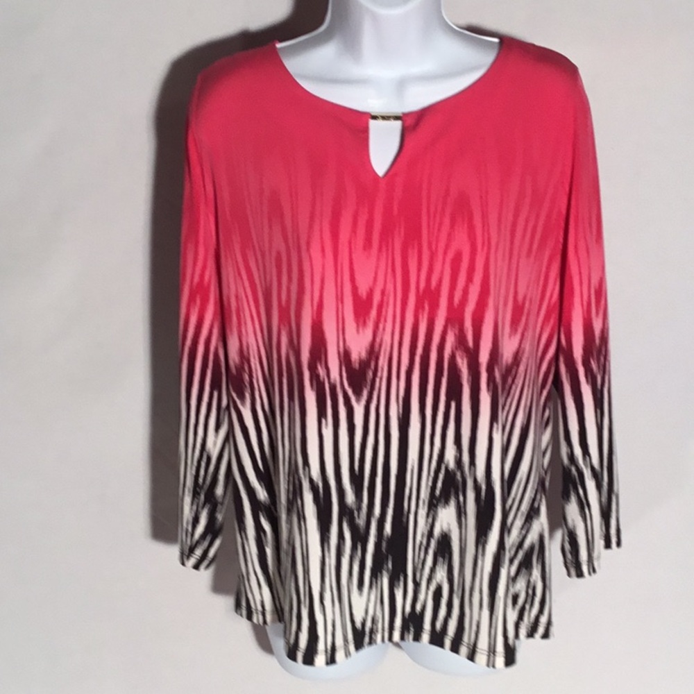 Calvin Klein Pink and Black Shirt